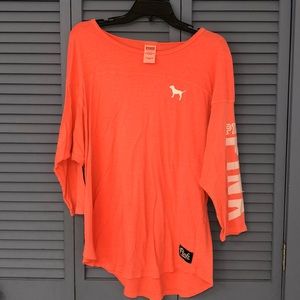 PINK Coral Long Sleeve